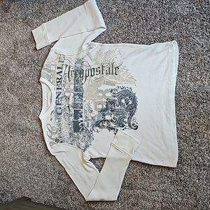 Men's Aeropostale waffle long tee